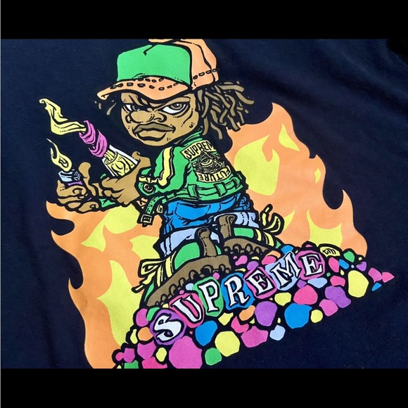 Supreme Molotov Kid Tee - Picture 2 of 4